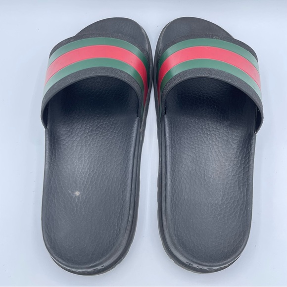 Gucci Unisex Signature Stripe Slide 6 - Picture 6 of 16